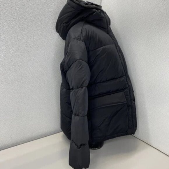 NEW UGG Womens Jacket Black Size S Kennedey Hooded Puffer Full Zip Polyester - Picture 8 of 12